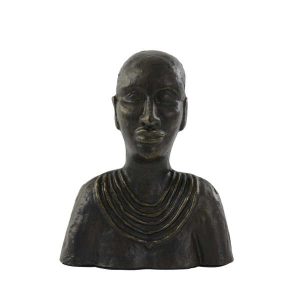 Ornament SUKURI 23x13x28cm – Donker Brons