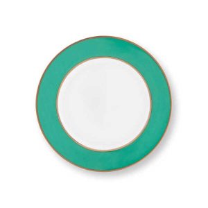 Pip Studio Gebaksbord Chique Ø17cm – Groen